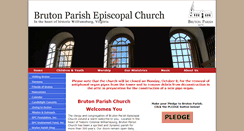 Desktop Screenshot of brutonparish.org