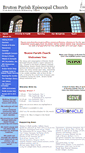Mobile Screenshot of brutonparish.org
